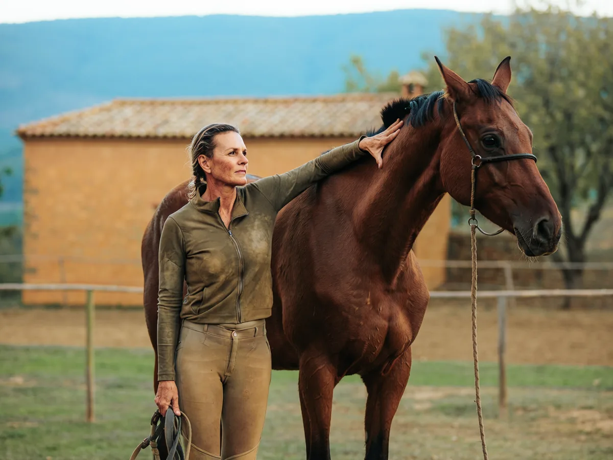 Cours d'équitation à Saint-Laurent-de-Chamousset, Rhône