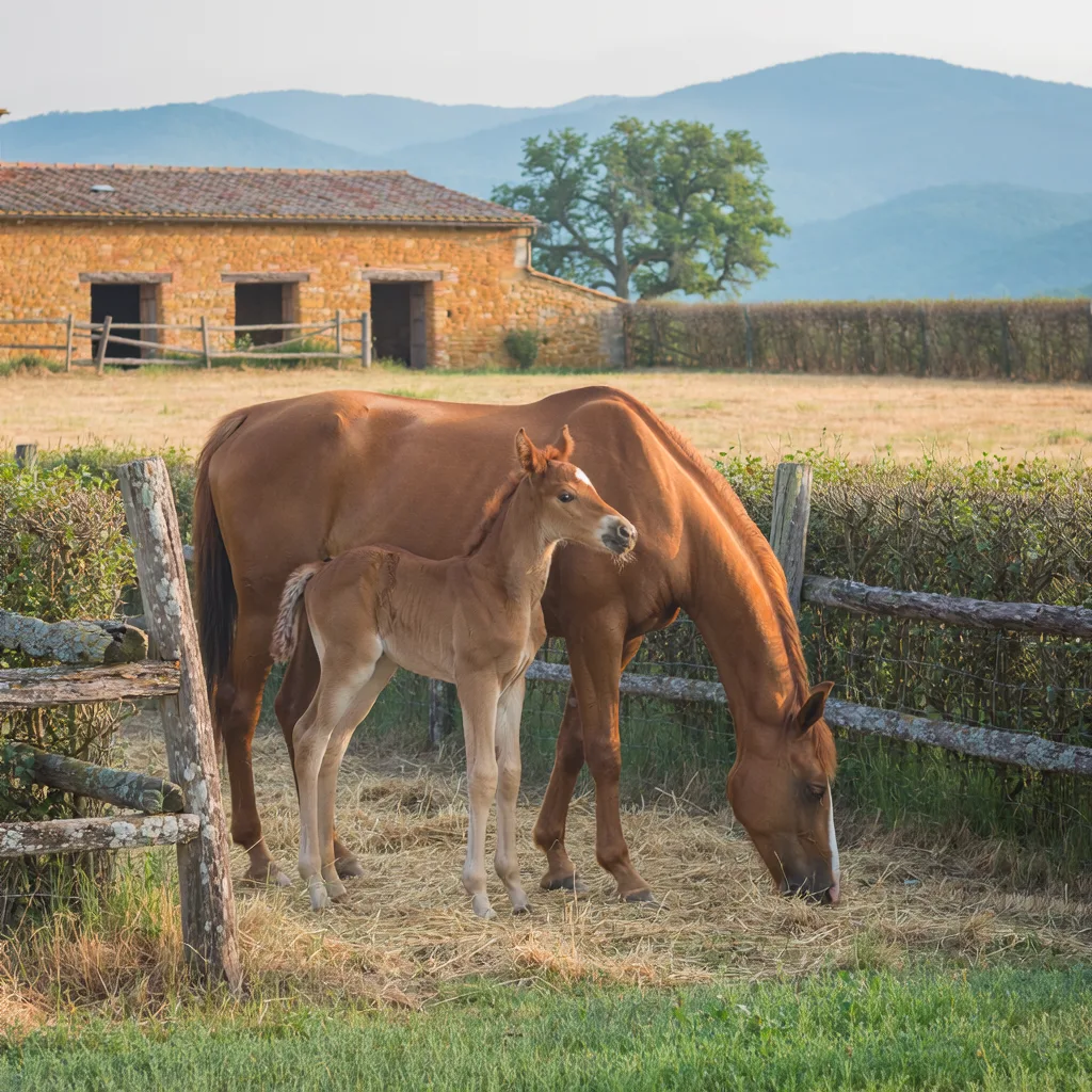 Élevage de chevaux, Jean-Pierre Bruas, Saint-Laurent-de-Chamousset