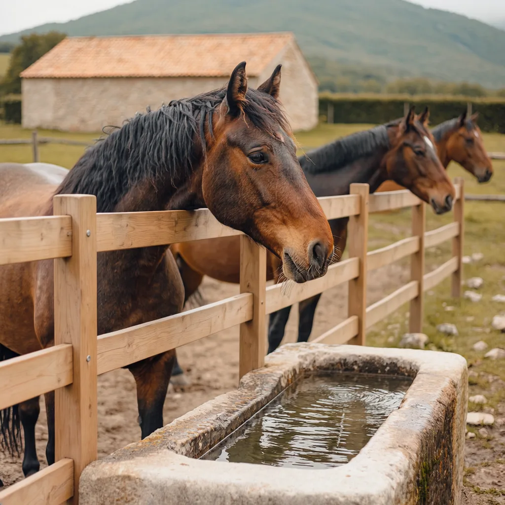 Pension pour chevaux à Saint-Laurent-de-Chamousset, Rhône